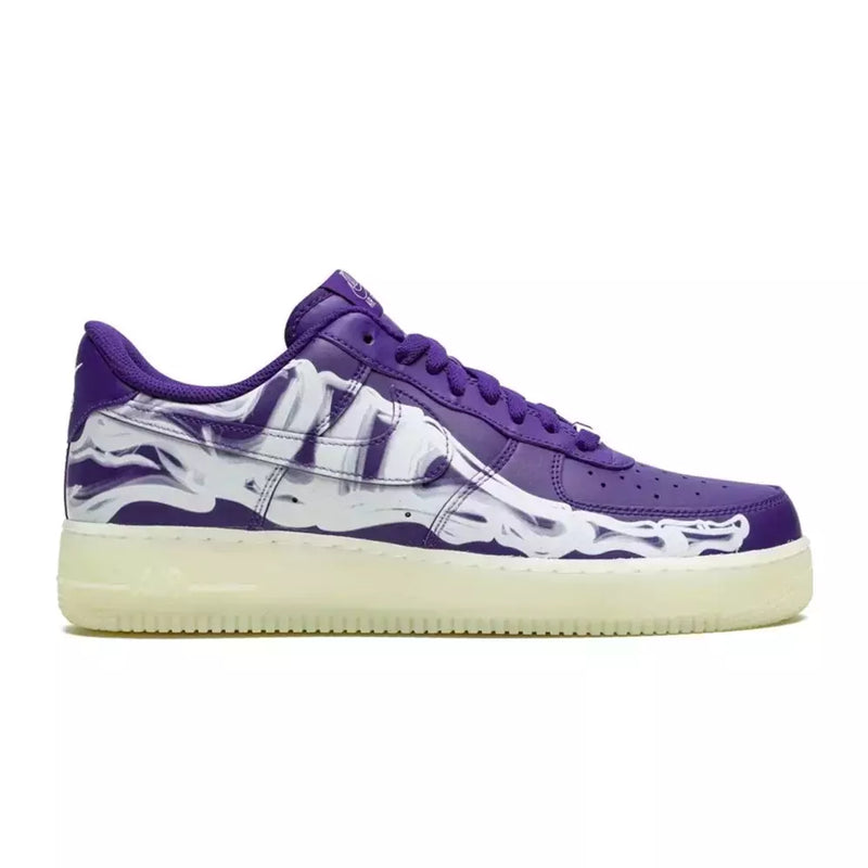 Air Force 1 Low 07 QS "Skeleton Purple "